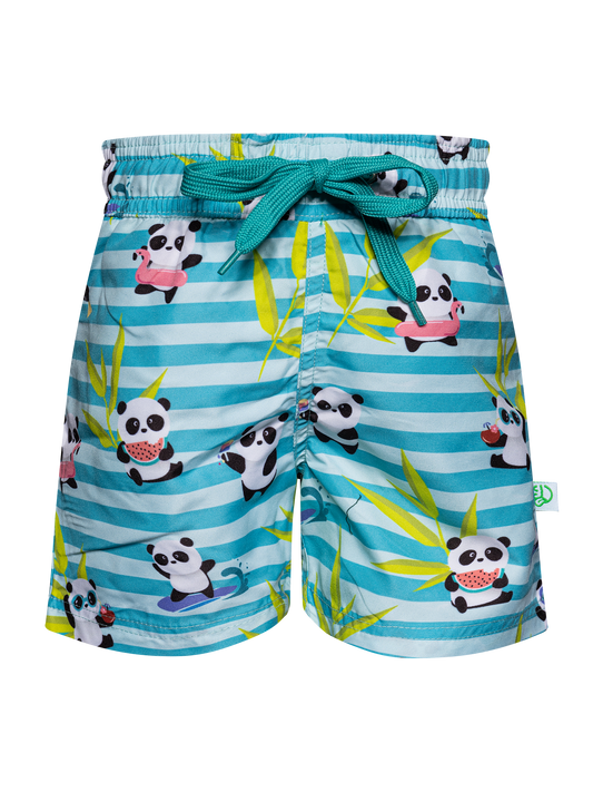 Boys' Swim Shorts Vacation Panda