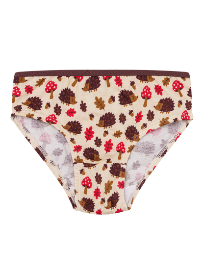 Girls' Briefs Forest Hedgehog