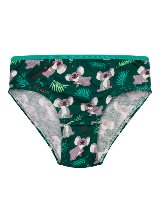 Girls' Briefs Koala & Leaves