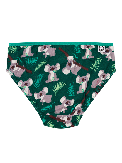 Girls' Briefs Koala & Leaves