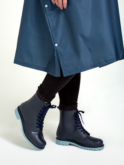 Dark Blue Men's Rain Boots