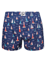 Men's Boxer Shorts Lighthouse & Sailboats