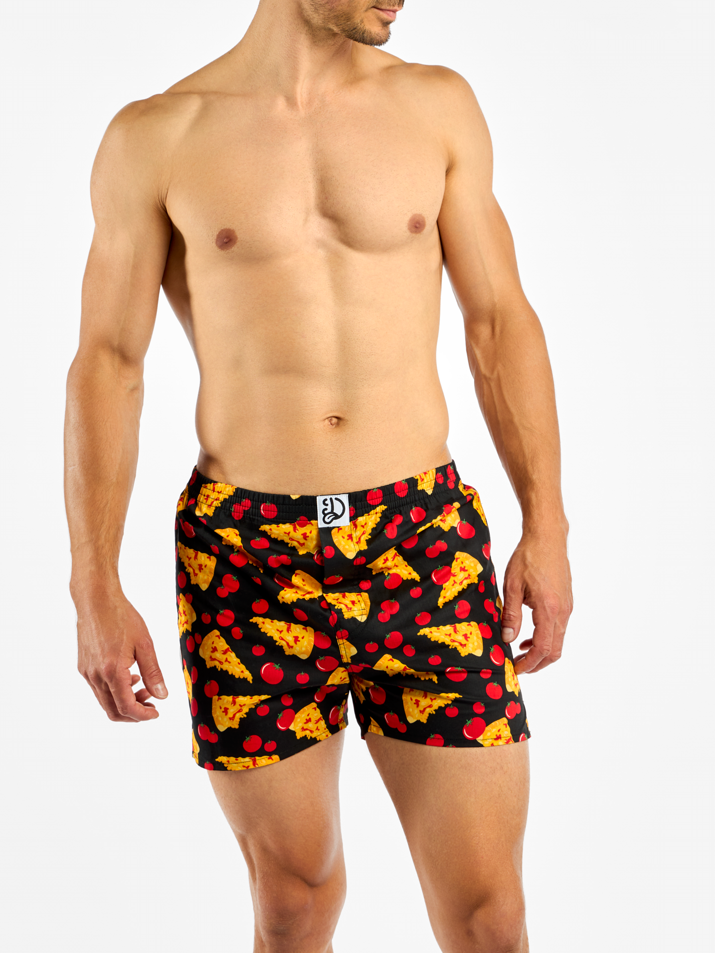 Men's Boxer Shorts Cheese Pizza