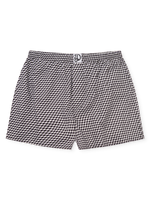 Black & White Men's Pattern Boxer Shorts