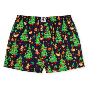 Men's Boxer Shorts Cat Party