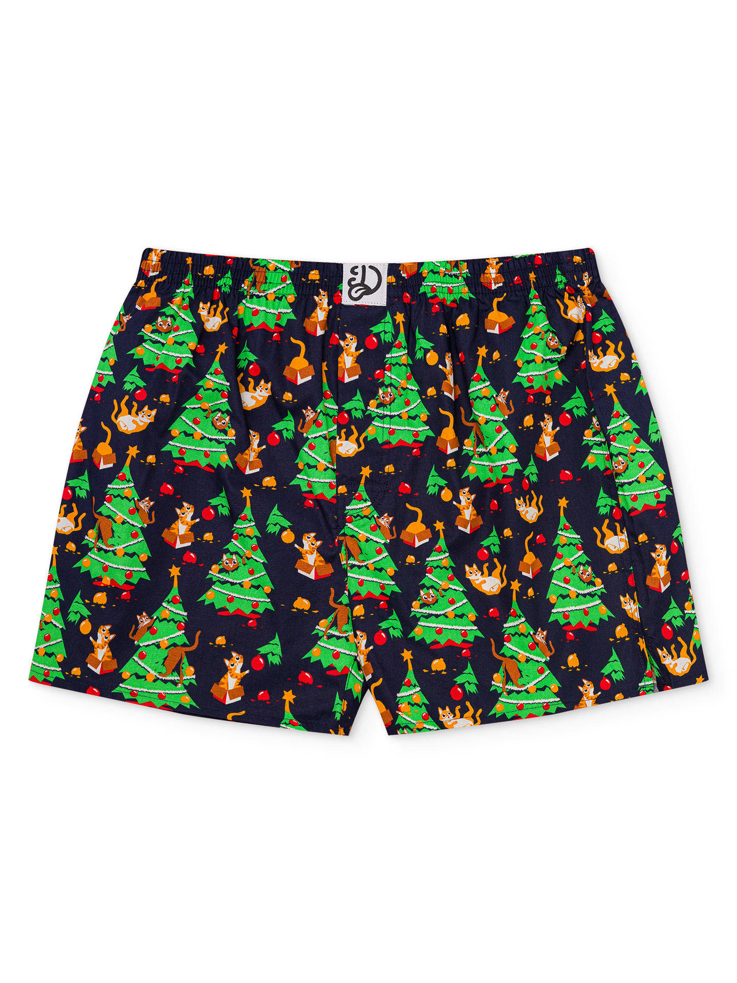 Men's Boxer Shorts Cat Party