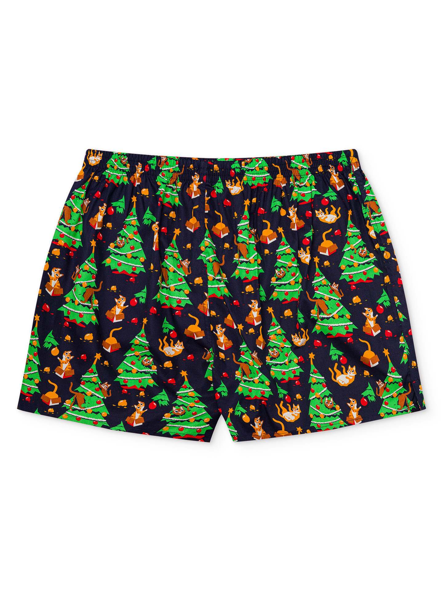 Men's Boxer Shorts Cat Party