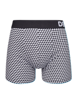 Black & White Men's Patterned Trunks