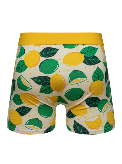 Men's Trunks Lime & Lemon