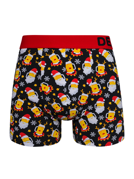 Men's Trunks Beer Santa