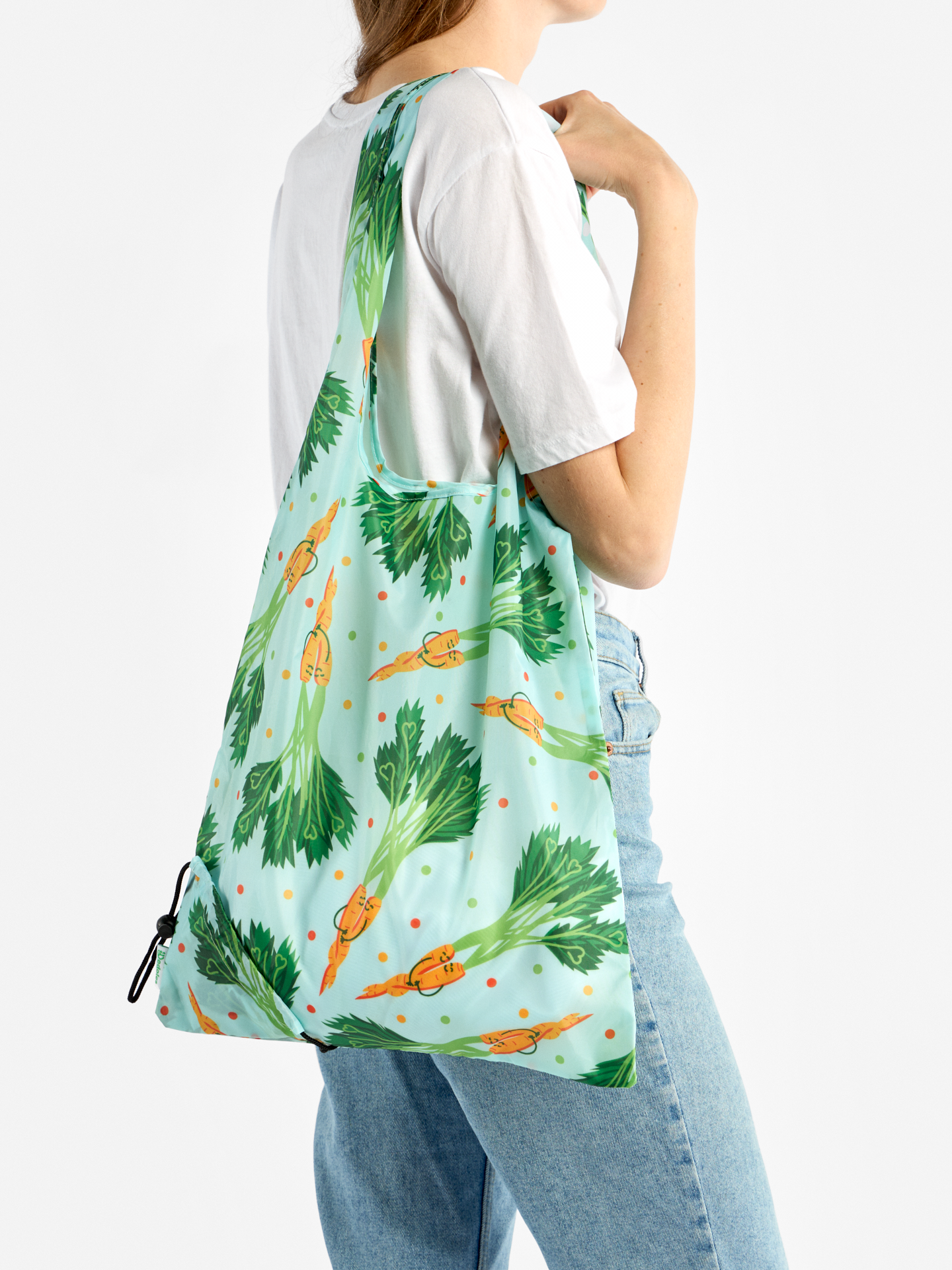 Reusable Shopping Bag Carrot Love