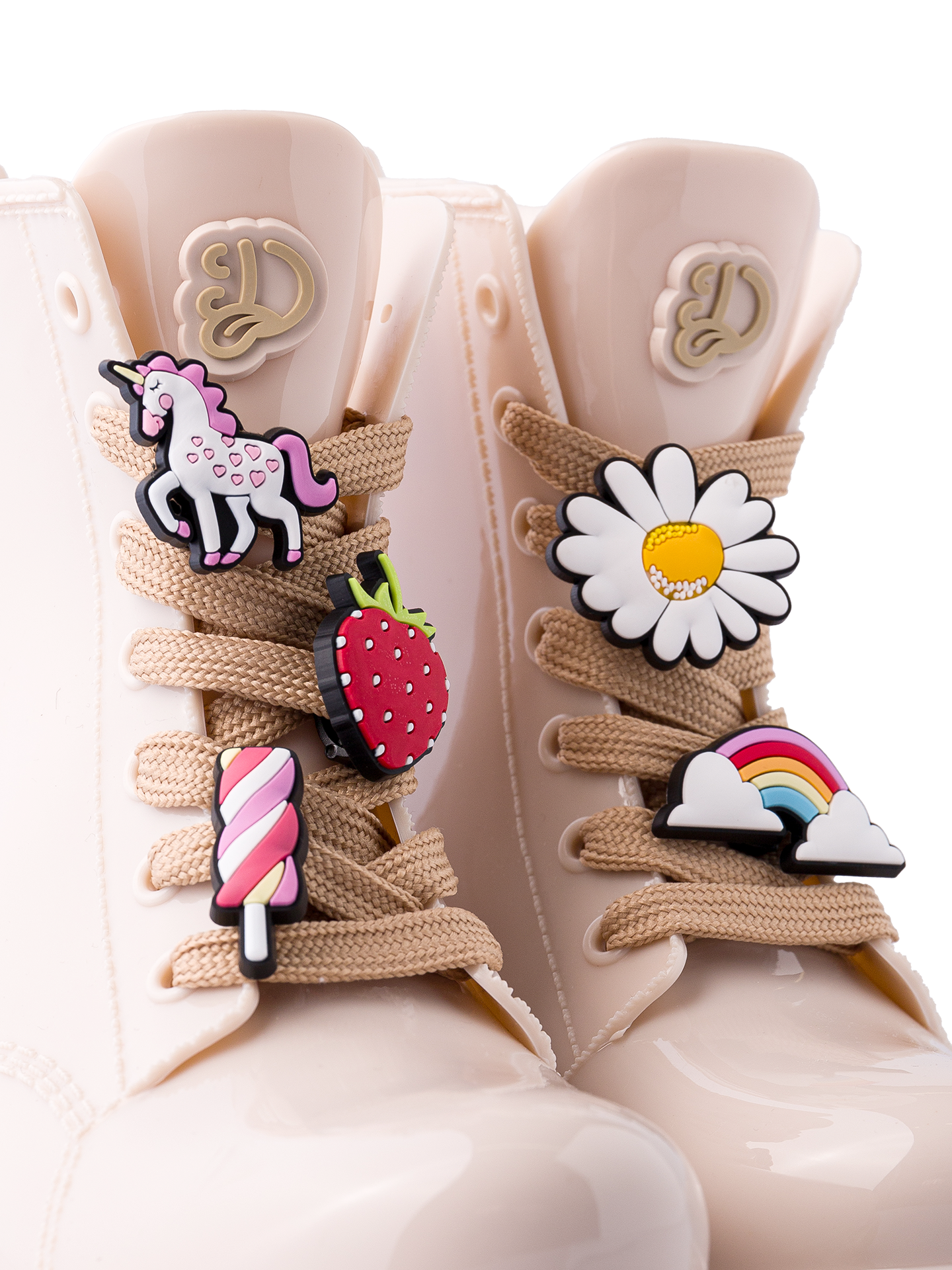 Shoelace Charm Clip 5-pack Sweet Fun