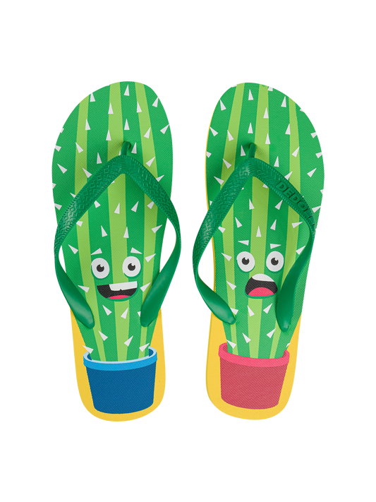 Flip Flops Funny Cactus