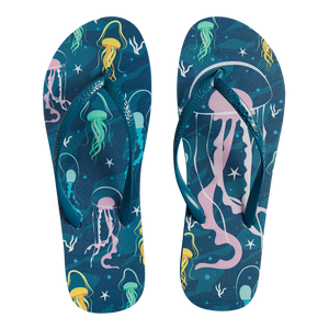 Flip Flops Sea Jellyfish
