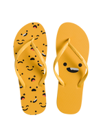 Flip Flops Yellow Smileys