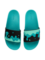 Slides Turquoise Drops