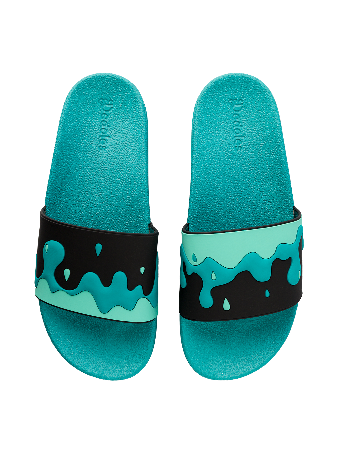 Slides Turquoise Drops