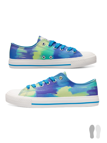 Canvas Shoes Aqua Camo