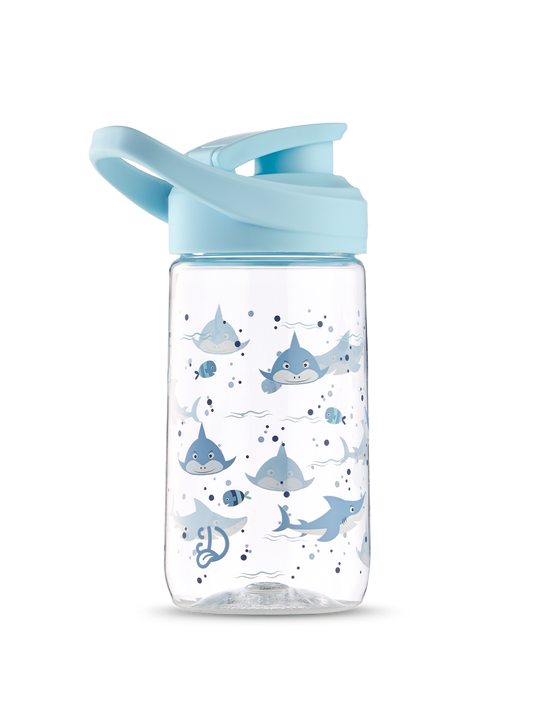 Water Bottle Grey Shark 470ml