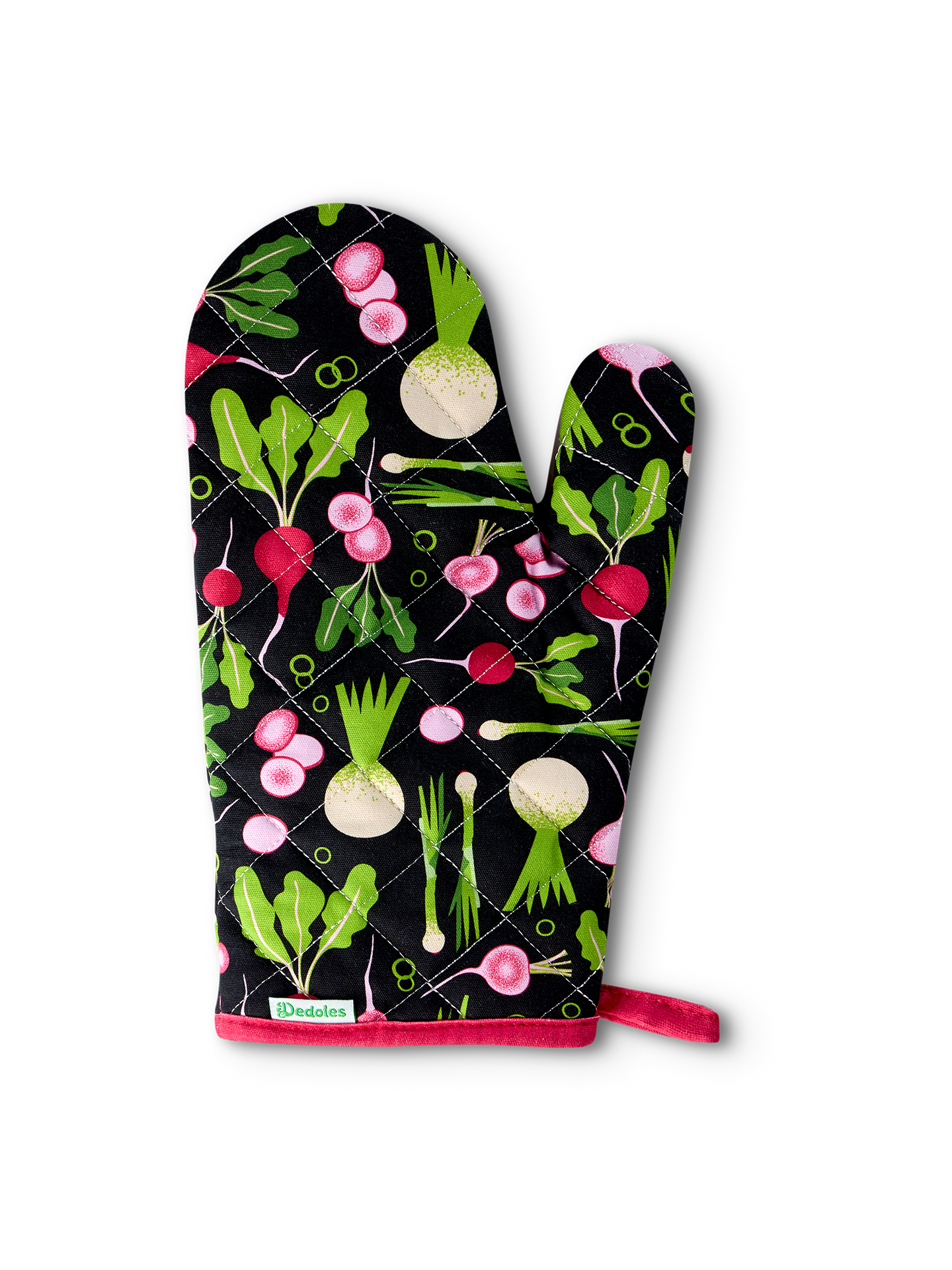 Kitchen Glove & Pot Holder Set Spring Vegetables