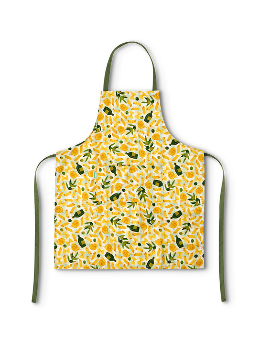 Kitchen Apron Italian Dinner