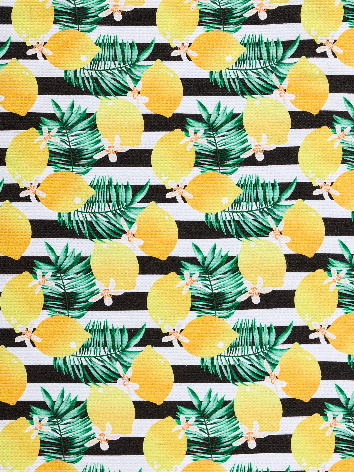 Kitchen Towel Lemons & Stripes