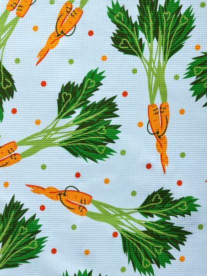 Kitchen Towels 2-Pack Carrot Love