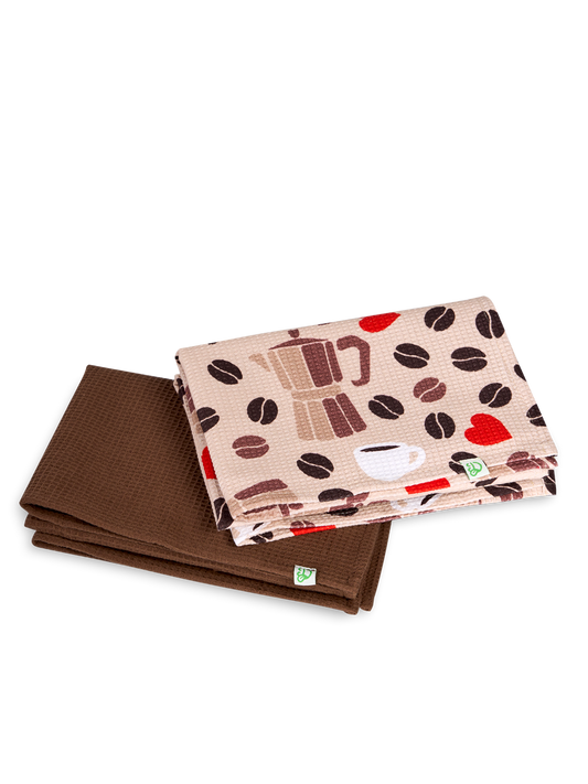 Kitchen Towels 2-Pack Coffee Love