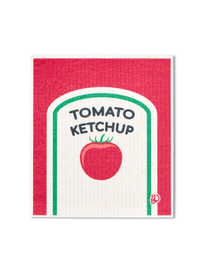 Kitchen Sponge Cloth 3-Pack Pizza & French Fries