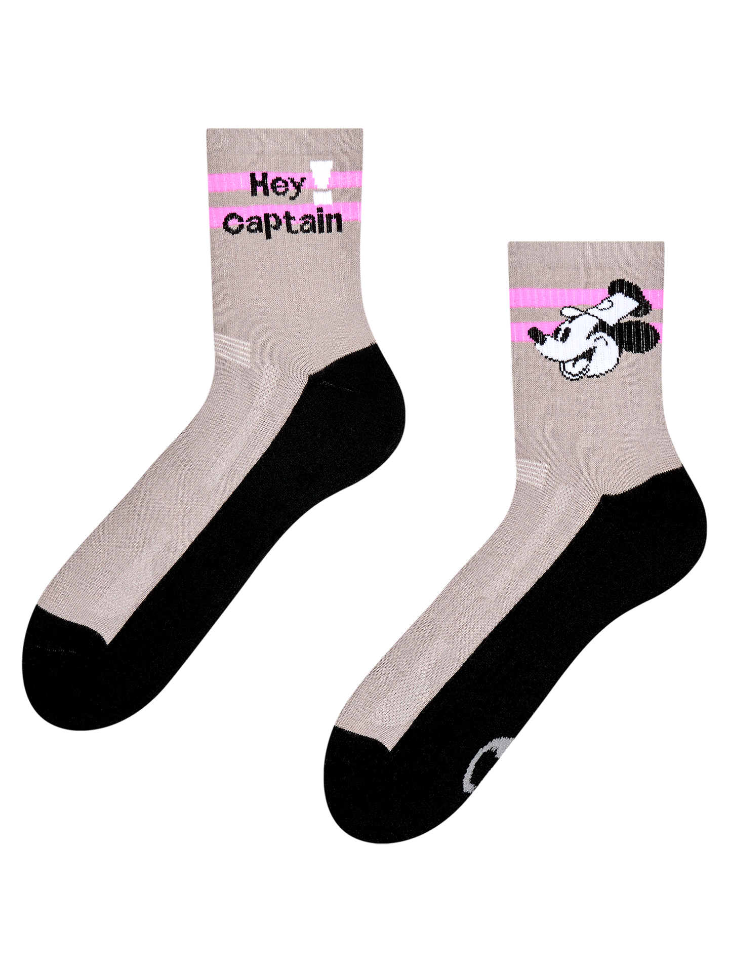 Active Crew Socks Hey Captain!