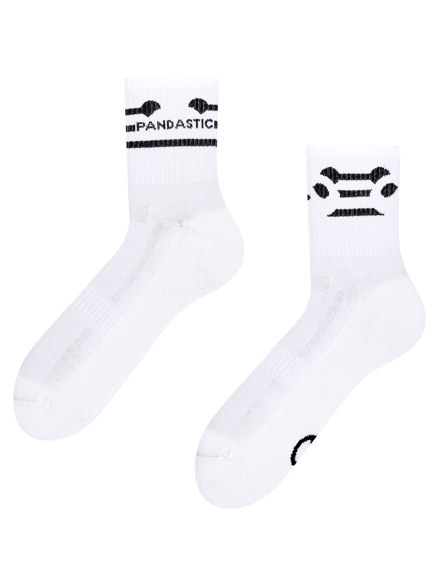 Active Crew Socks Pandastic