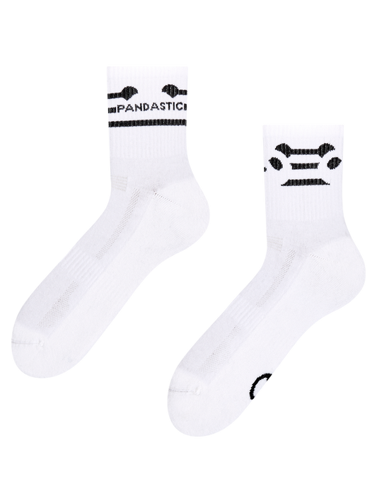 Active Crew Socks Pandastic