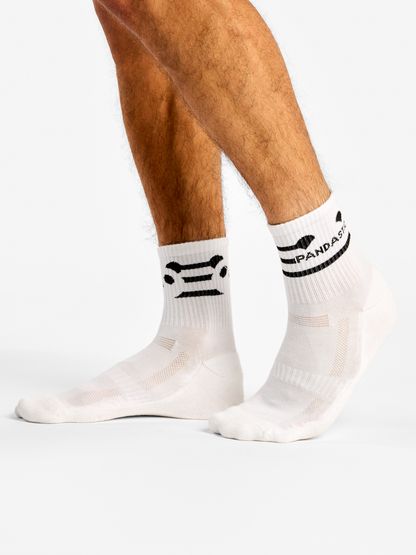 Active Crew Socks Pandastic