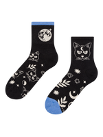 Crew Socks Cat & Moon