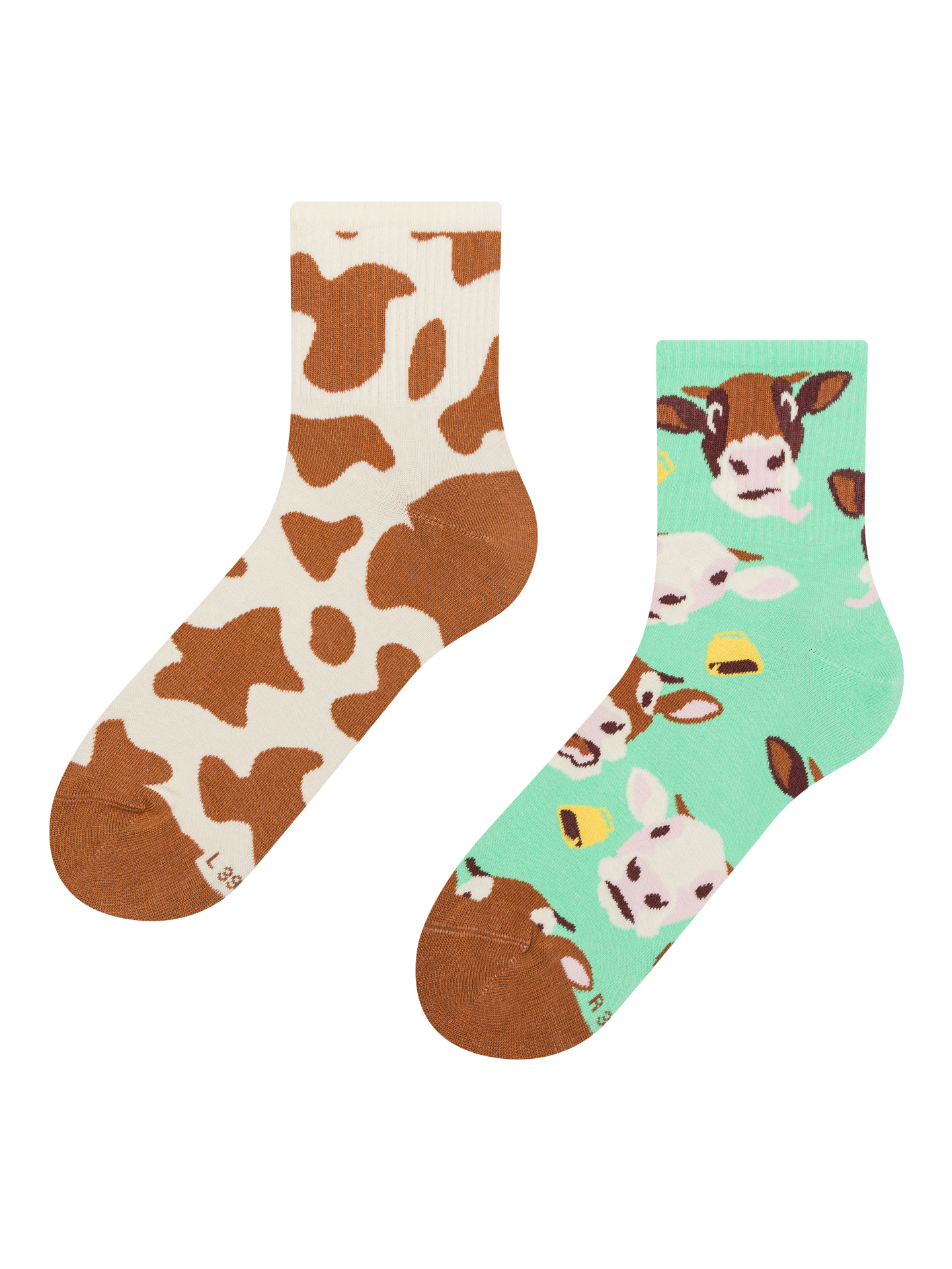 Crew Socks Cow & Bell