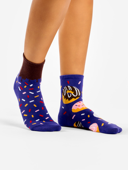 Crew Socks Sweet Donuts