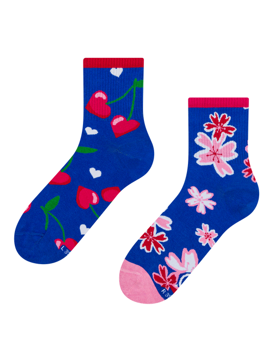 Crew Socks Cherry Love