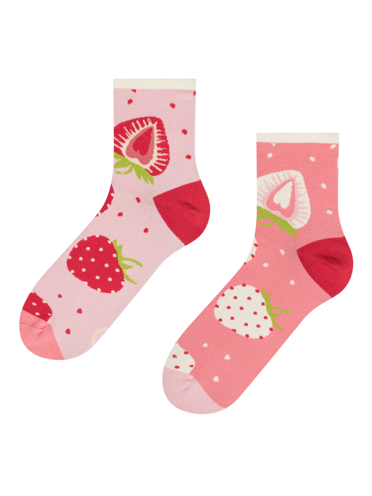 Crew Socks Sweet Strawberries