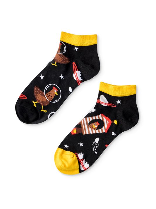 Ankle Socks Hen Astronaut