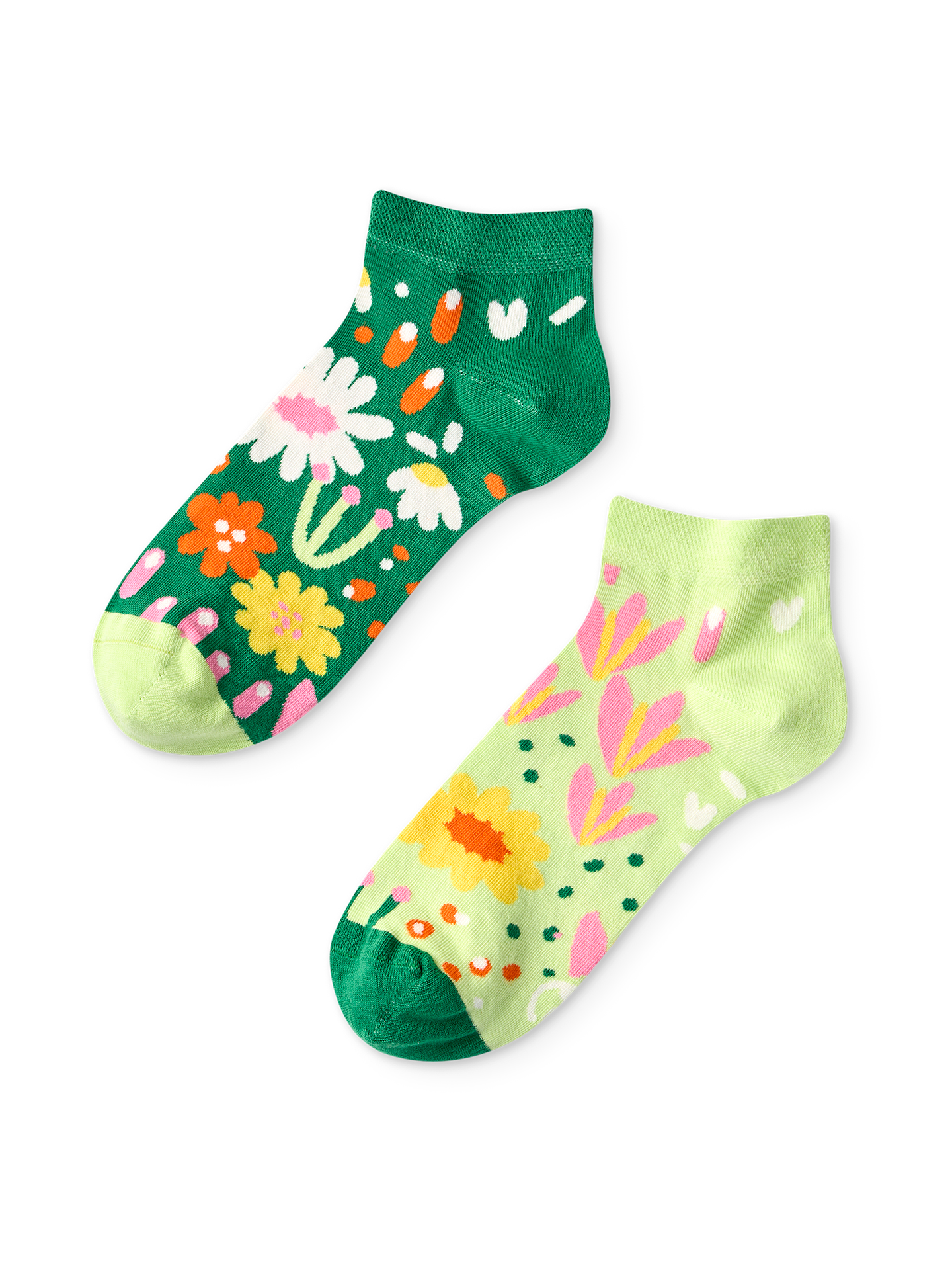 Ankle Socks Flower Garden