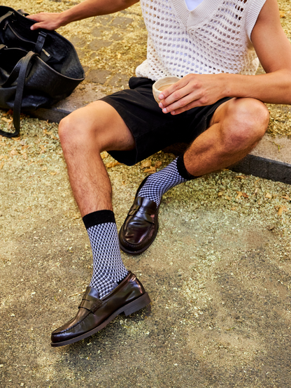 Black & White Pattern Socks