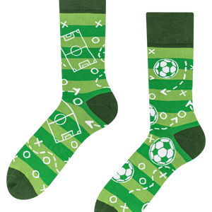 Bamboo Regular Socks Football Pitch