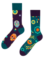 Regular Socks Skulls & Flowers