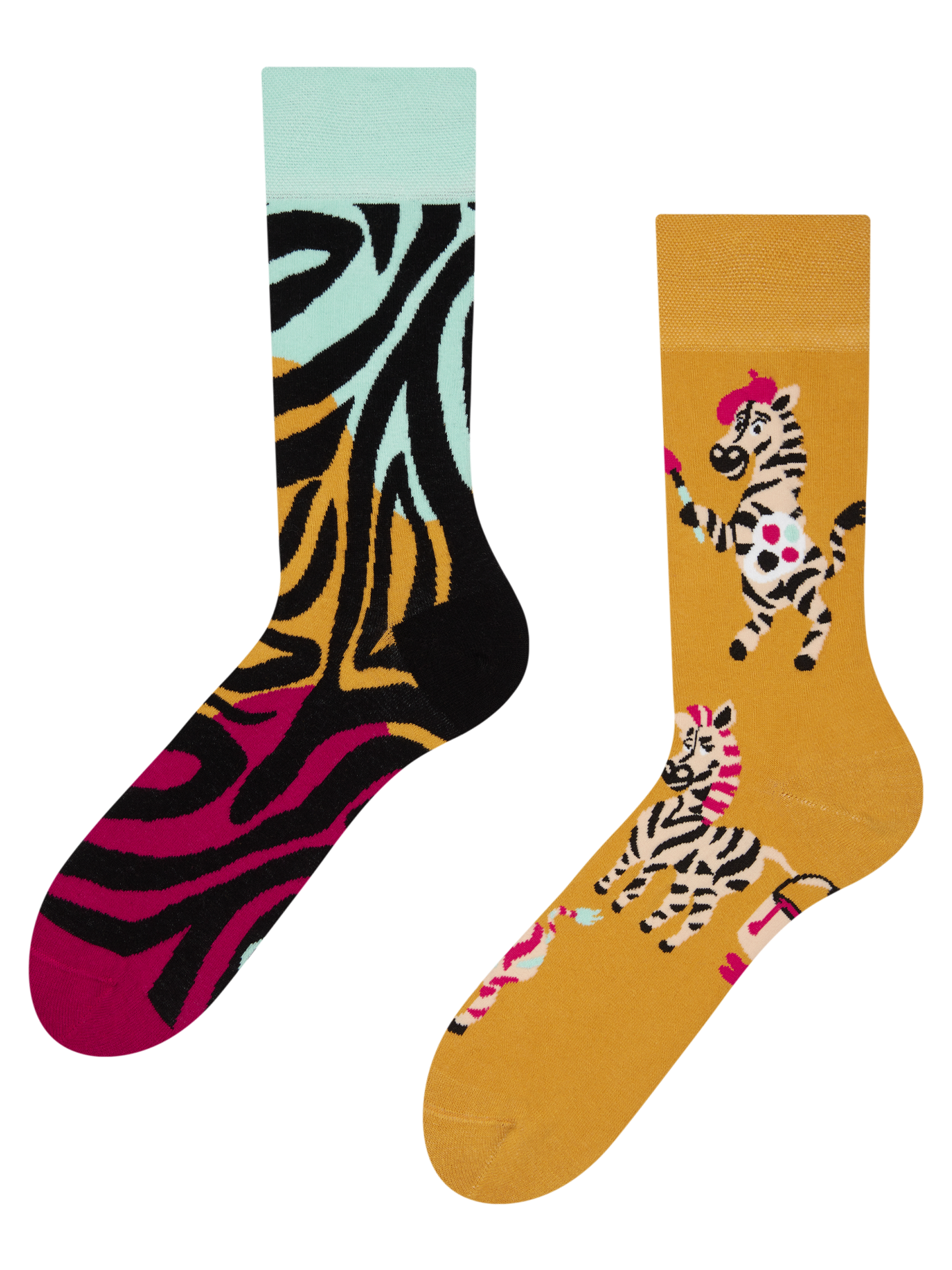 Regular Socks Zebra Artist