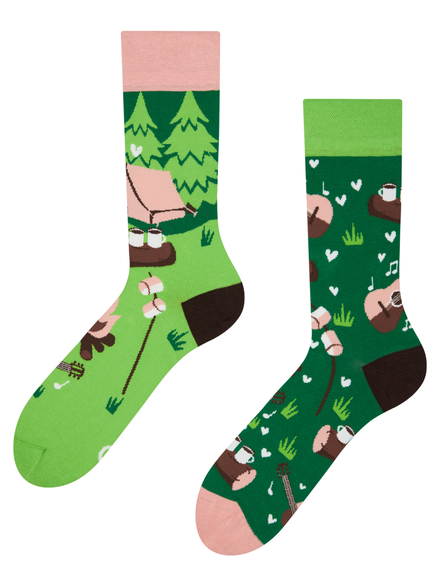 Regular Socks Love in Nature