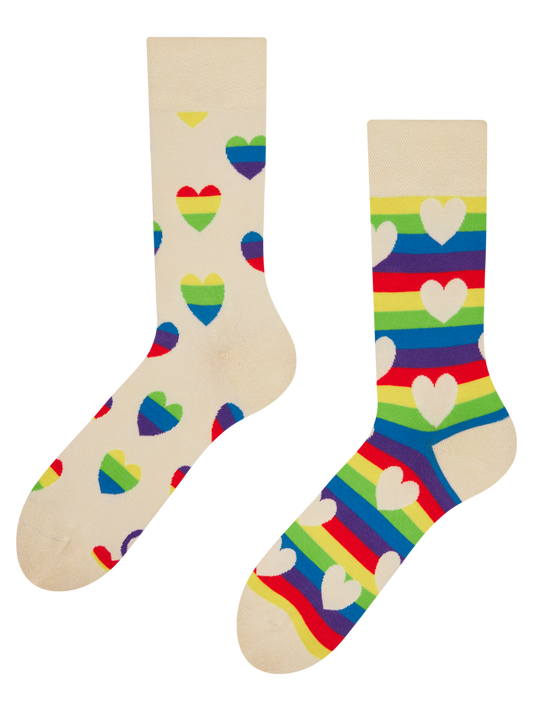 Regular Socks Striped Love