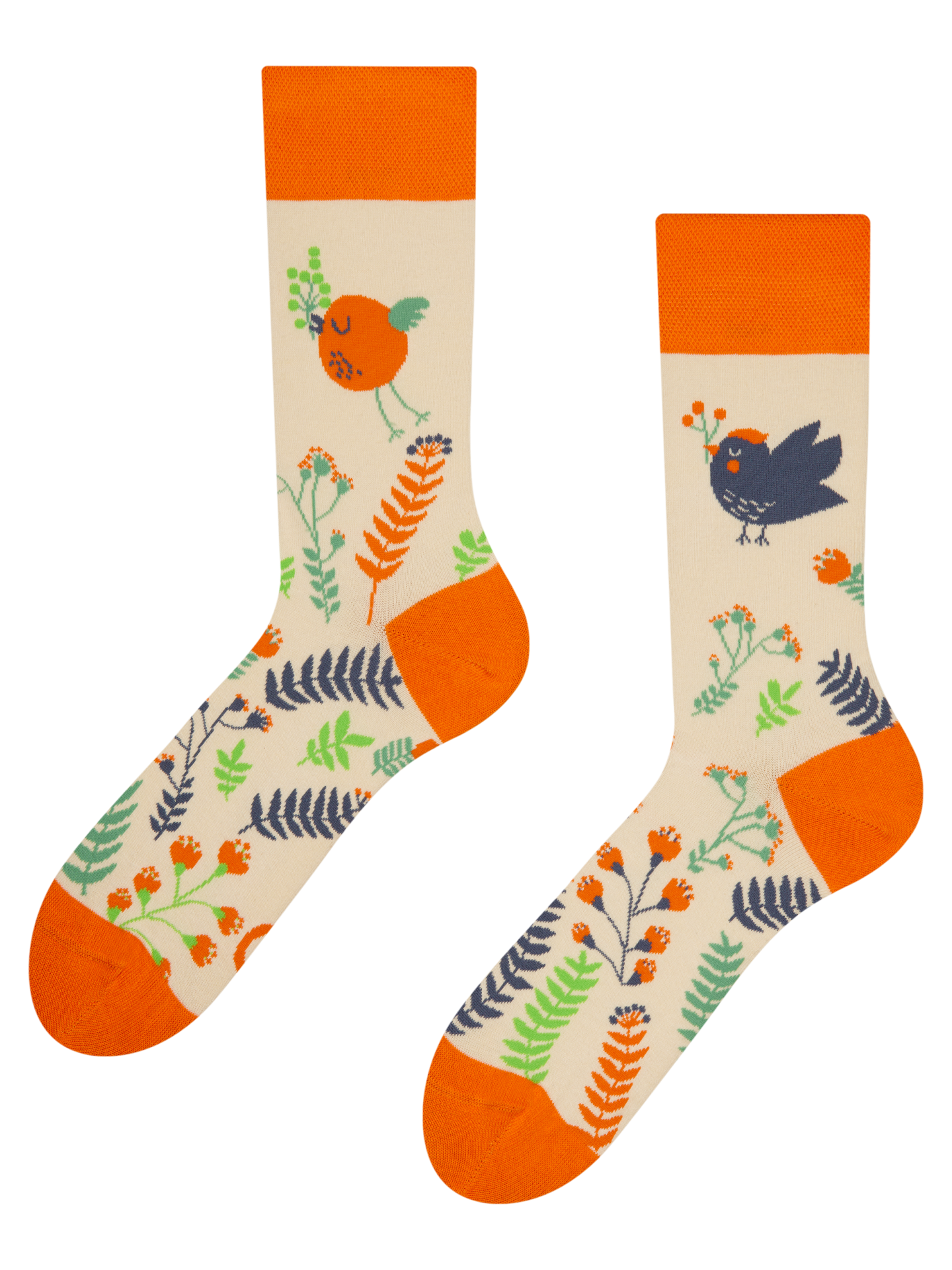 Regular Socks Cute Birds