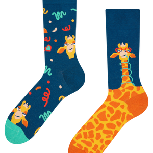 Regular Socks Funny Giraffe