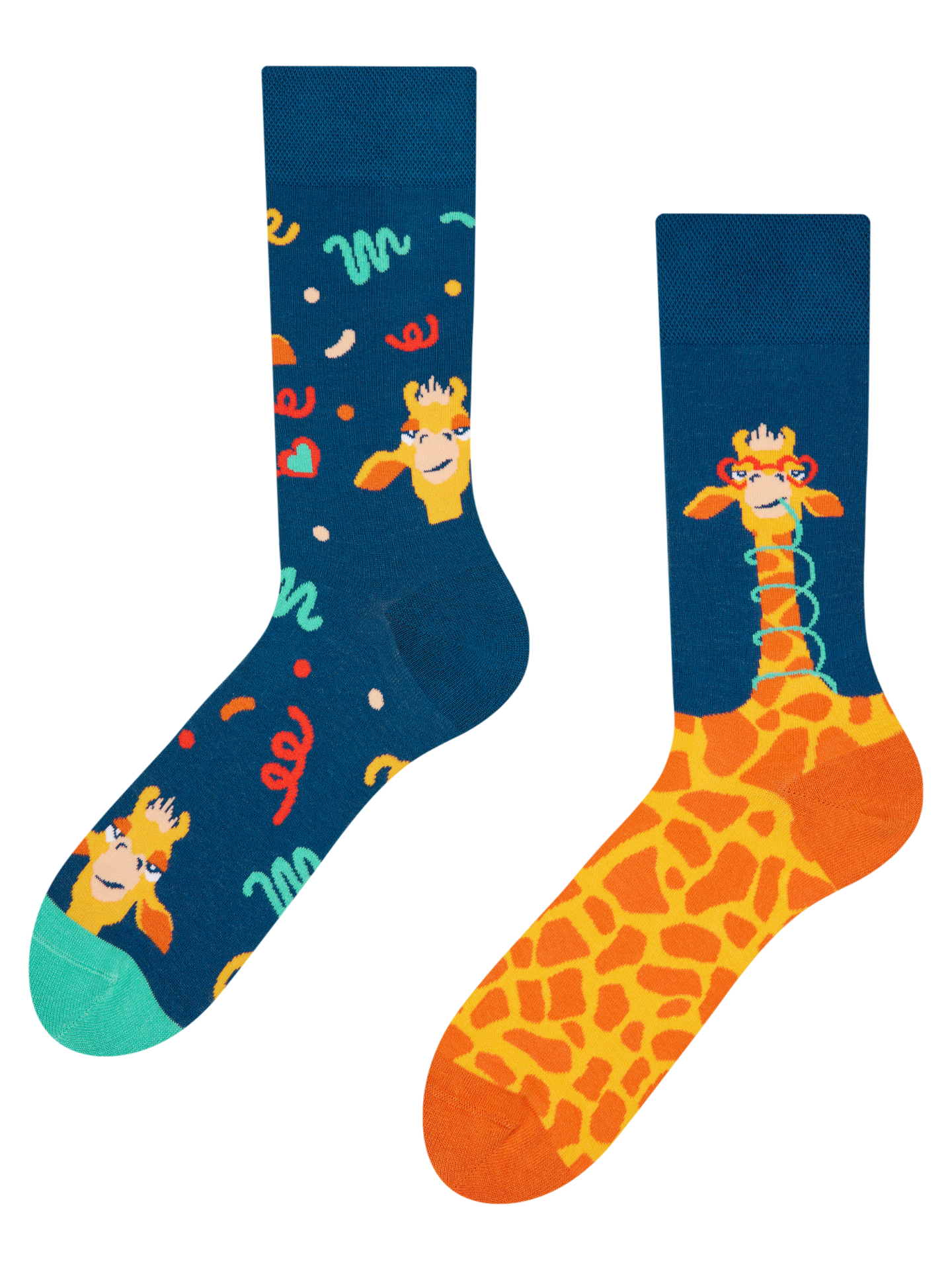 Regular Socks Funny Giraffe