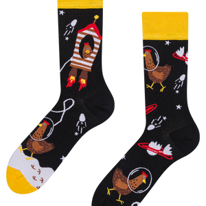 Regular Socks Hen Astronaut